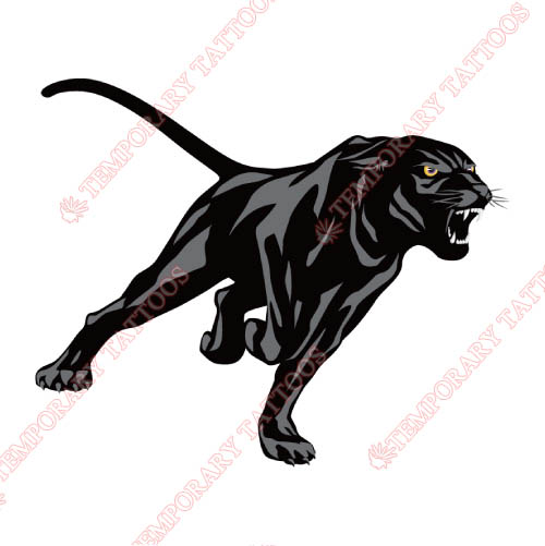 Prairie View A M Panthers Customize Temporary Tattoos Stickers NO.5920